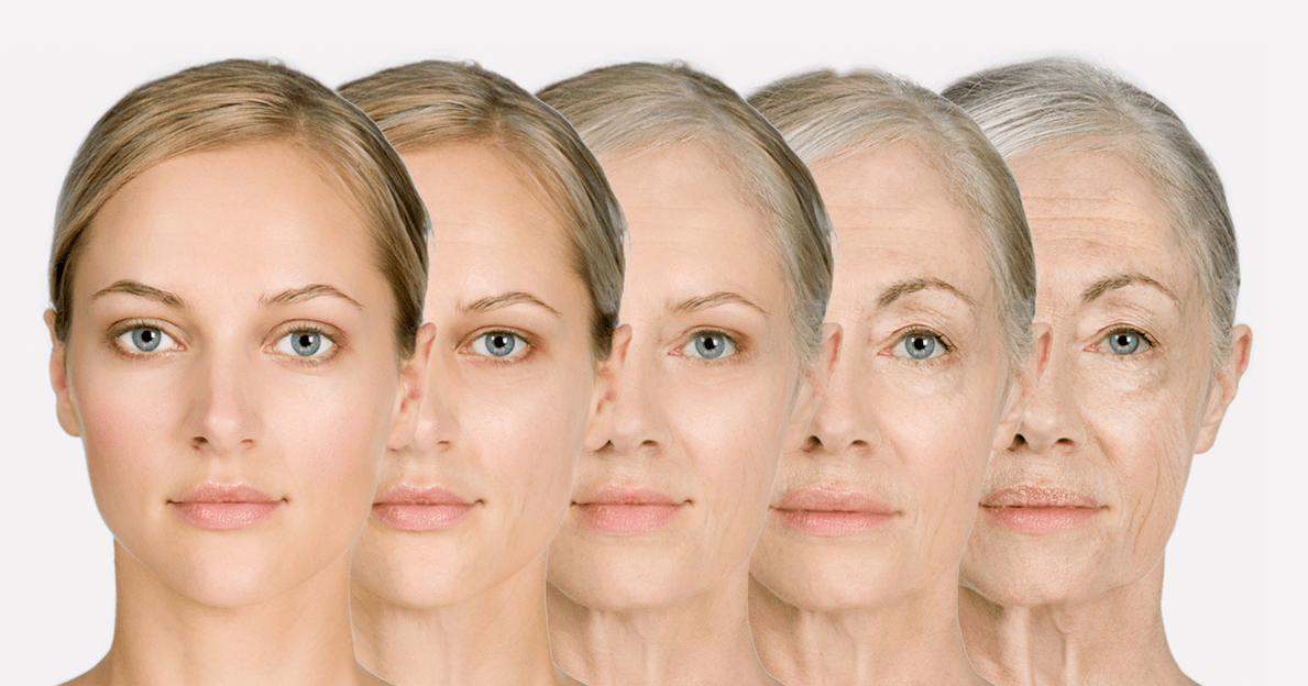 стареене на кожата на лицето при жените